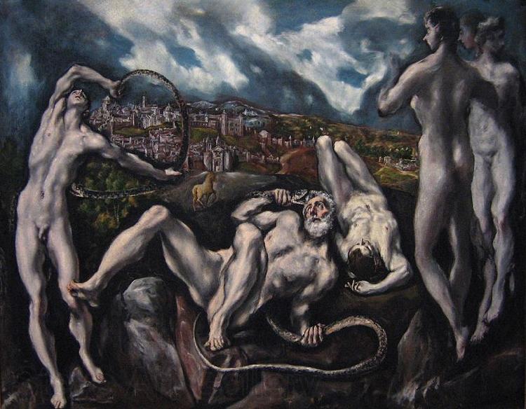 El Greco Laokoon Spain oil painting art